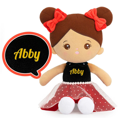 OUOZZZ Personalized Brown Skin Tone Plush Baby Doll Only Doll⭕️