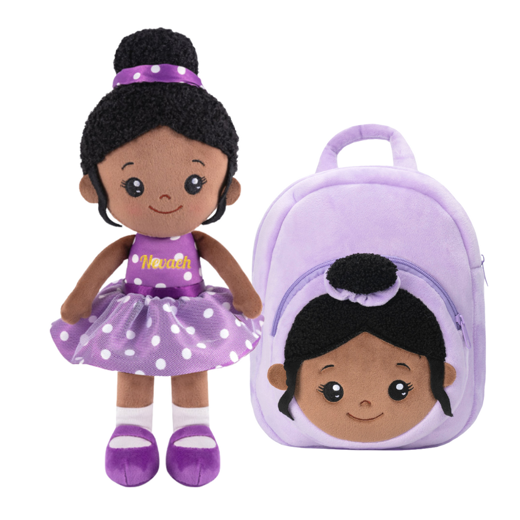 Easy Combo - Personalized Doll, Backpack and Optional Accessory (Free Gift Bag)