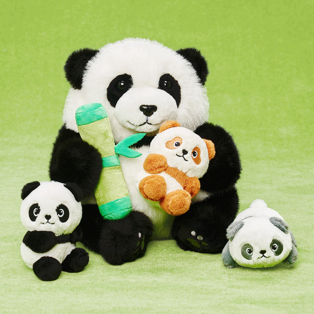 Plush Stuffed Animal Family Toy Set Mommy with Babies - 11 Themes