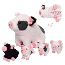 Load image into Gallery viewer, Plush Stuffed Animal Family Toy Set Mommy with Babies - 11 Themes
