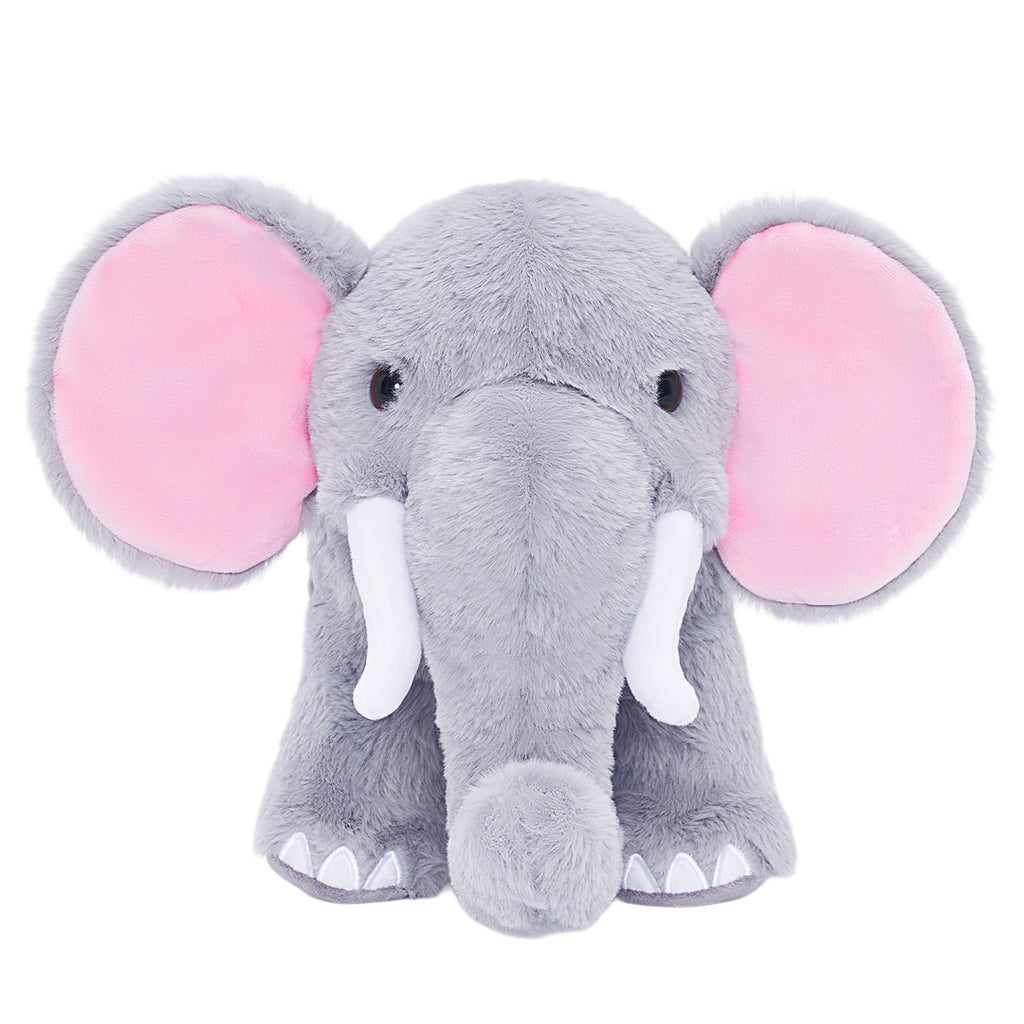 Elephant Family Plush Toy Set with 4 Pieces Baby Gift Set