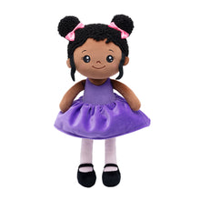 Load image into Gallery viewer, iFrodoll Personalized Deep Skin Tone Ballet Plush Girl Doll