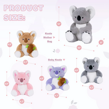 Load image into Gallery viewer, Plush Stuffed Animal Family Toy Set Mommy with Babies - 11 Themes