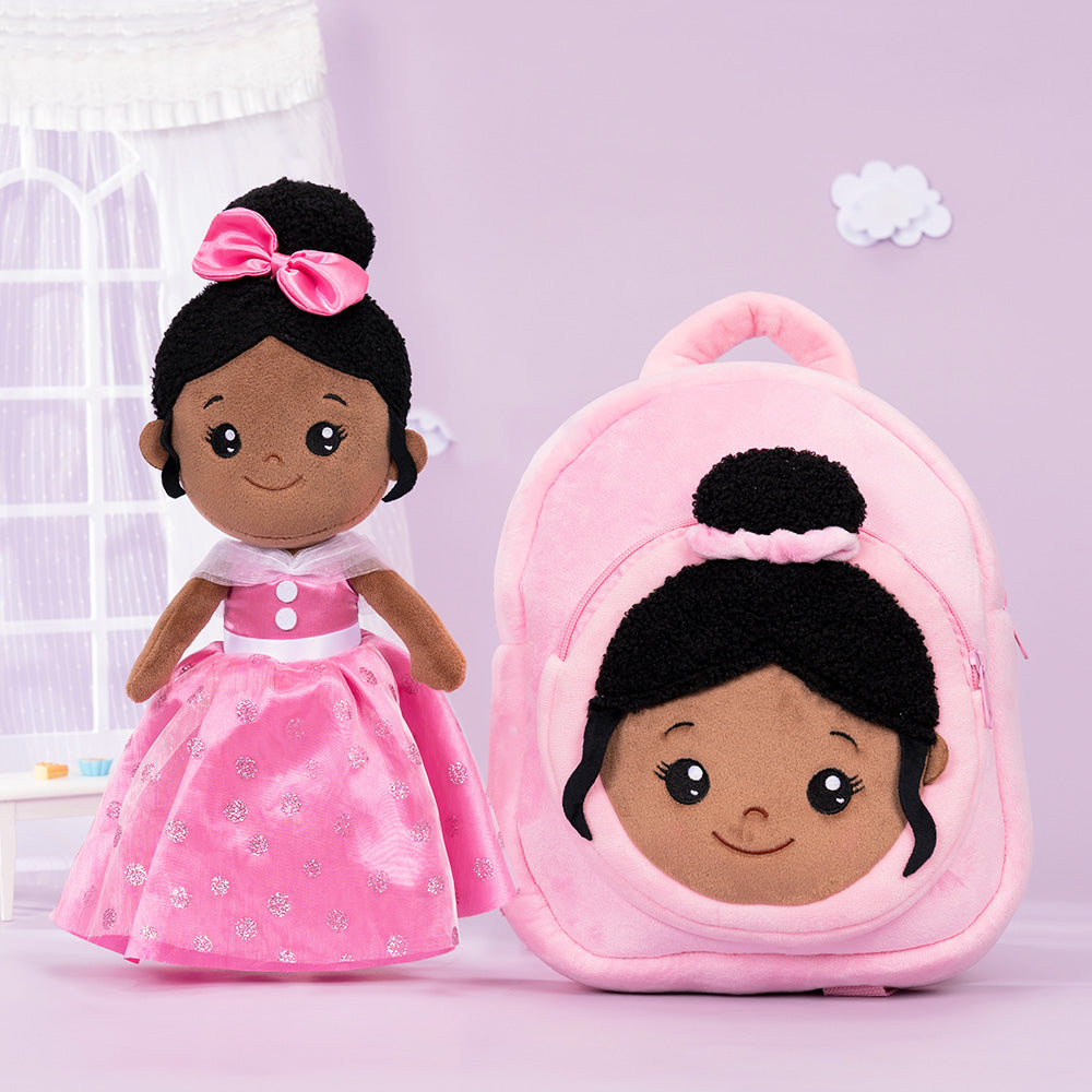 iFrodoll Personalized Animal Plush Rag Backpack