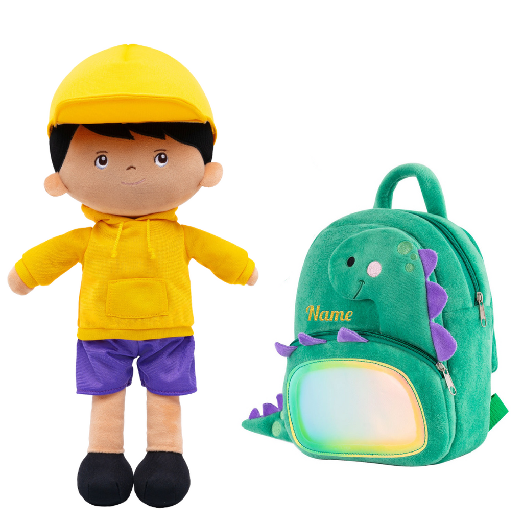 Easy Combo - Personalized Doll, Backpack and Optional Accessory (Free Gift Bag)