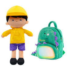 Load image into Gallery viewer, Easy Combo - Personalized Doll, Backpack and Optional Accessory (Free Gift Bag)
