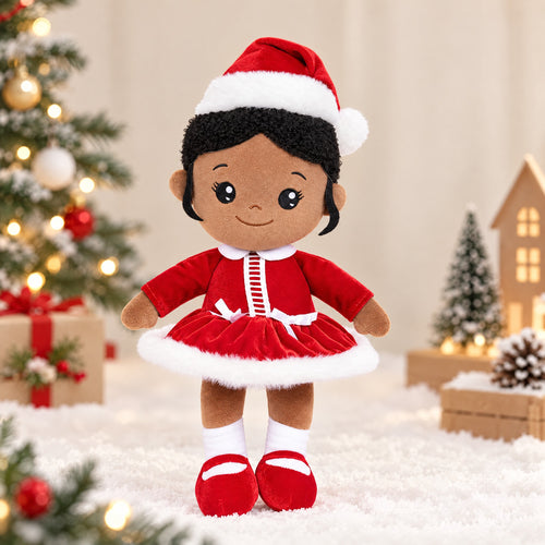 Christmas Sale 30% Off - Personalized Deep Skin Tone Plush Doll