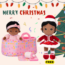 Load image into Gallery viewer, [Christmas Doll Giveaway] Buy Mini Doll Playset Get Xmas Doll for Free