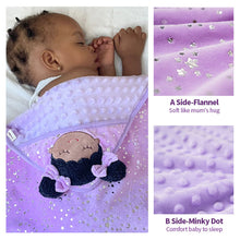 Load image into Gallery viewer, iFrodoll Personalized Ultra-soft and Skin-friendly Baby Blanket Gift Set