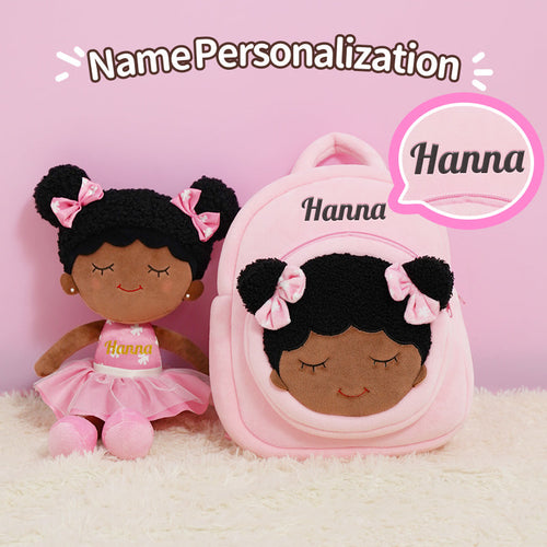 iFrodoll Personalized Deep Skin Tone Plush Dora Doll 04