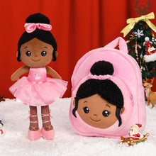 Load image into Gallery viewer, Christmas Sale - Personalized Deep Skin Tone Plush Doll