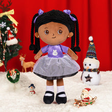 Load image into Gallery viewer, Christmas Sale - Personalized Deep Skin Tone Plush Doll