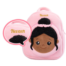 Load image into Gallery viewer, Personalized Plush Girl Doll and Backpack Gift for Kids