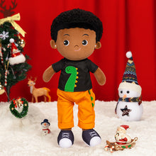 Load image into Gallery viewer, Christmas Sale - Personalized Deep Skin Tone Plush Doll