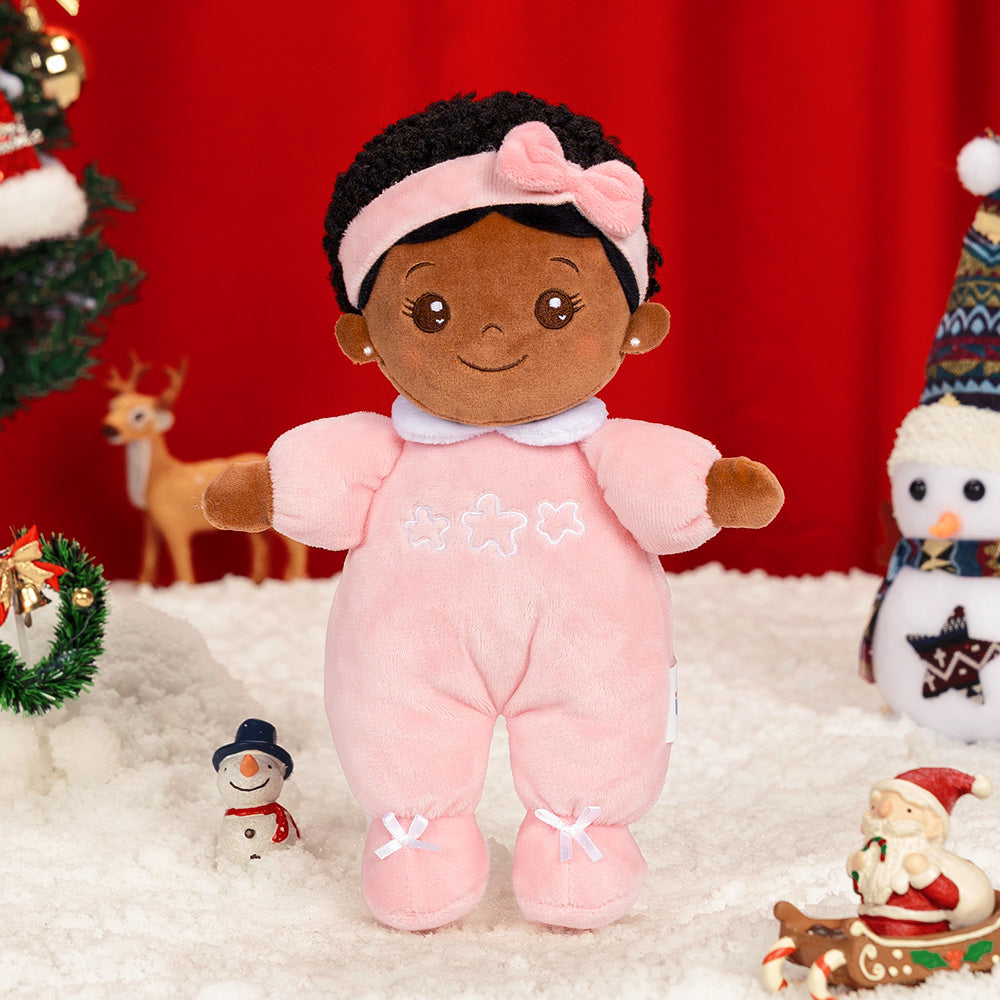 Christmas Sale - Personalized Deep Skin Tone Plush Doll