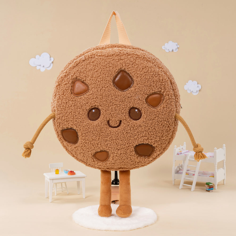 iFrodoll Personalized Cookie Plush Baby Backpack